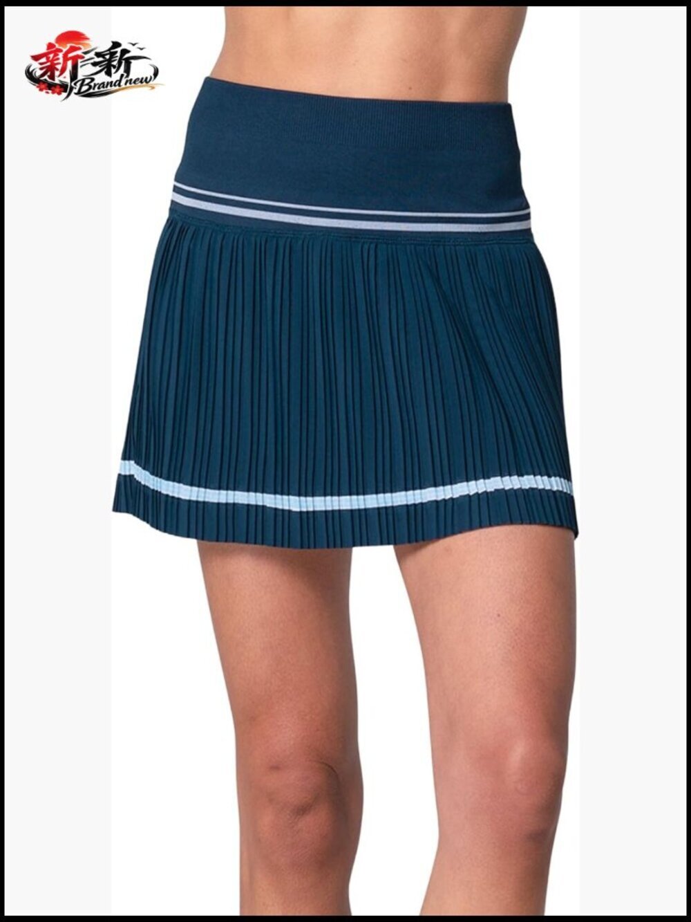 Pleated Tennis Skirt with Built-in Shortie and Pocket
